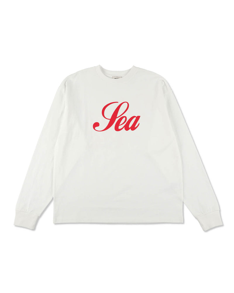 SCRIPT SEA L/S TEE