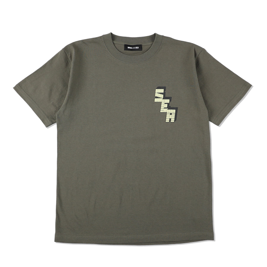 S_E_A Block S/S Tee / KHAKI