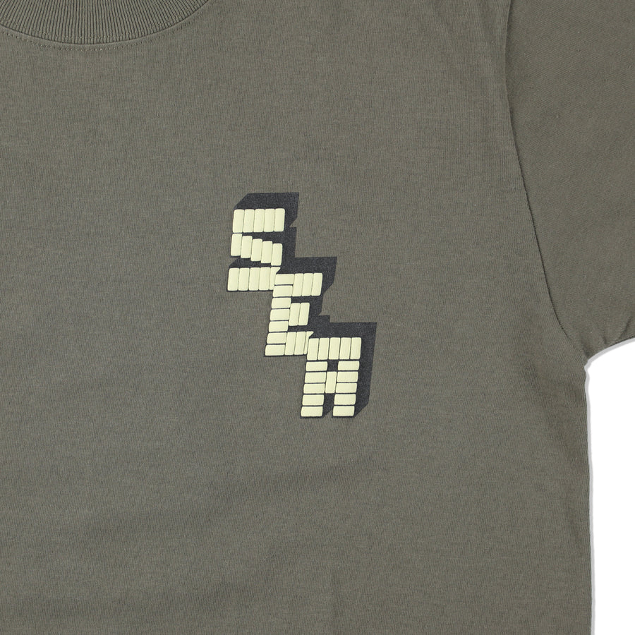 S_E_A Block S/S Tee / KHAKI