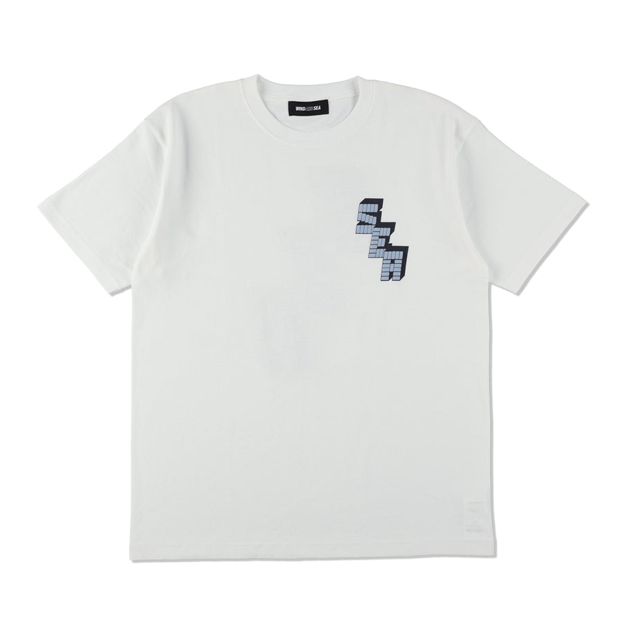 S_E_A Block S/S Tee / WHITE