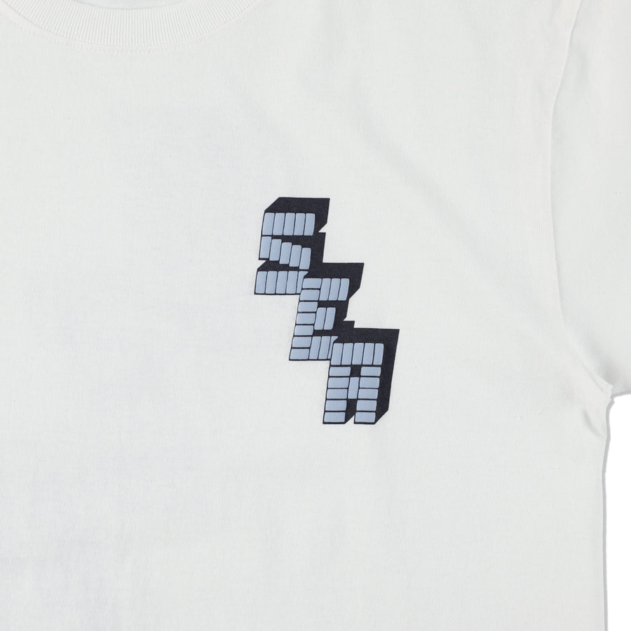 S_E_A Block S/S Tee / WHITE