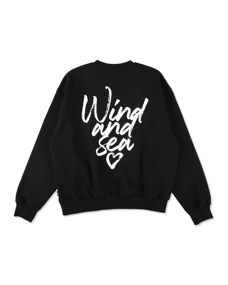 Heart logo sweatshirt