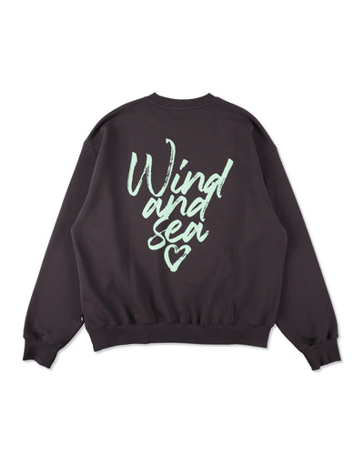 Heart logo sweatshirt