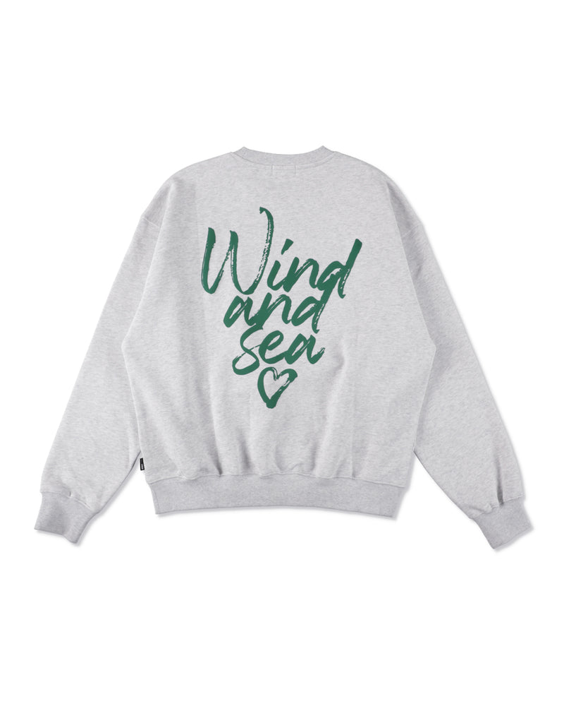 Heart logo sweatshirt