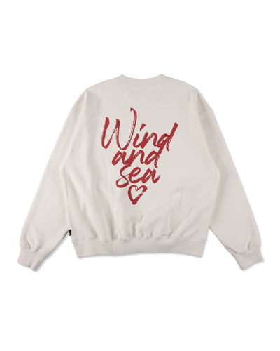Heart logo sweatshirt