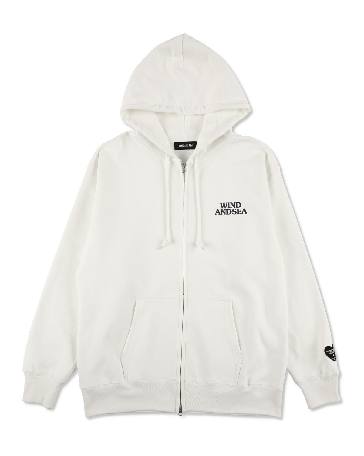 HEART&SPADE ZIP UP SWEATSHIRT