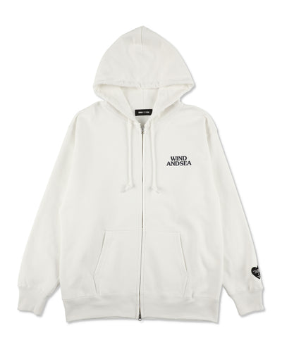 HEART&SPADE ZIP UP SWEATSHIRT