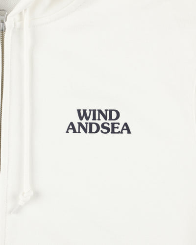 HEART&SPADE ZIP UP SWEATSHIRT