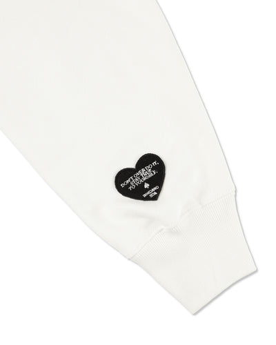 HEART&SPADE ZIP UP SWEATSHIRT