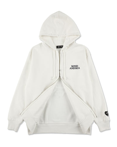 HEART&SPADE ZIP UP SWEATSHIRT