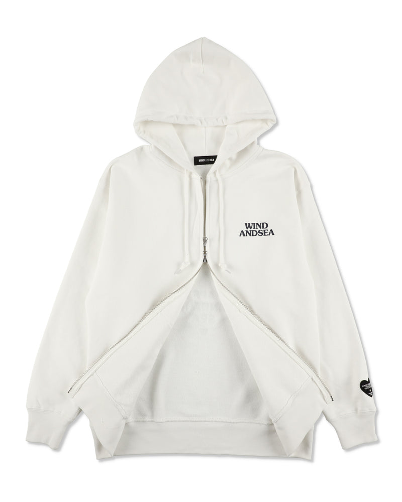 HEART&SPADE ZIP UP SWEATSHIRT