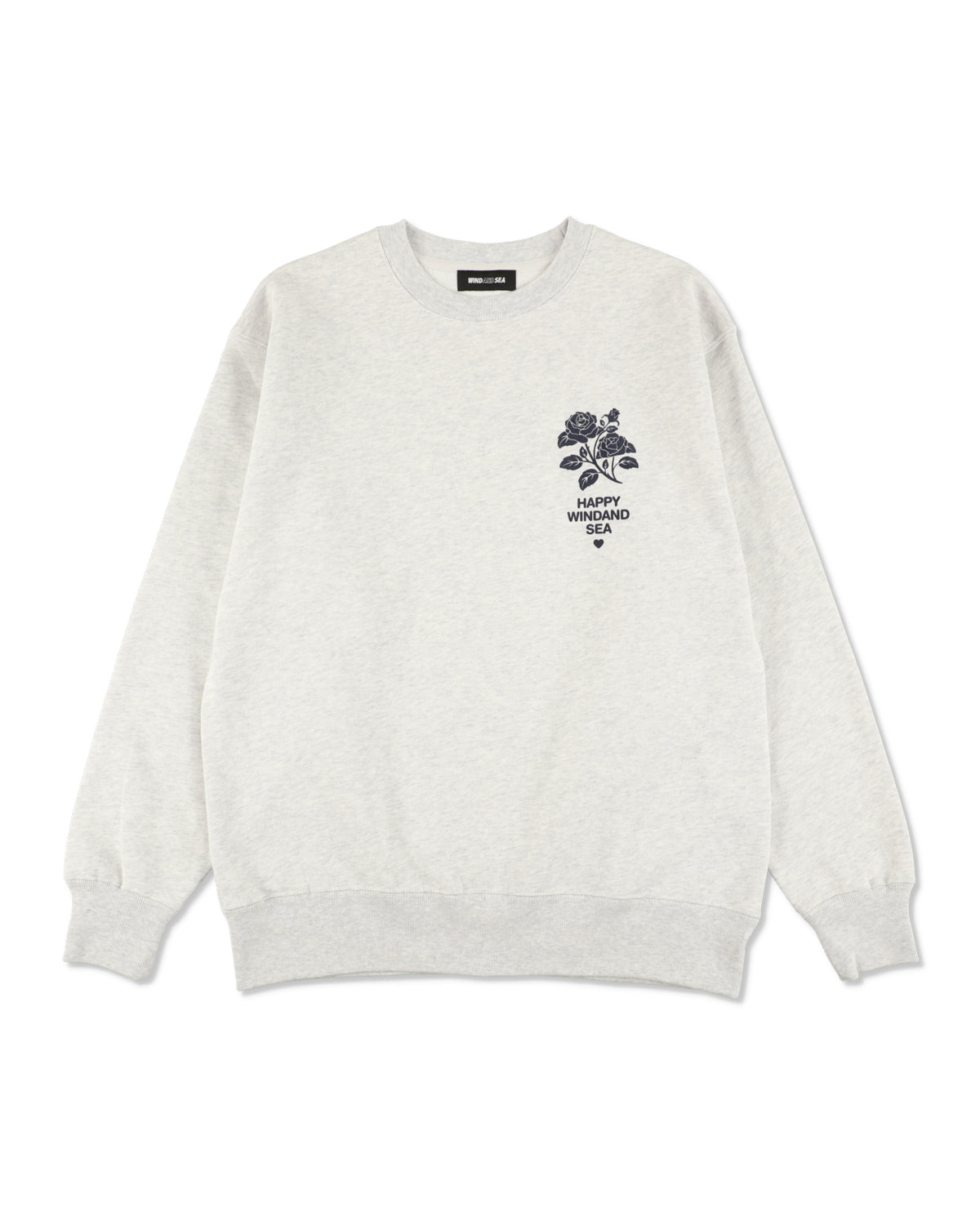 HEART&SPADE CREWNECK SWEATSHIRT – WIND AND SEA