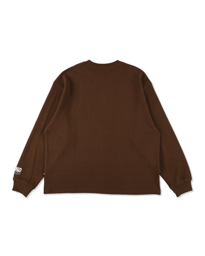 HEAVY WAFFLE L/S TEE