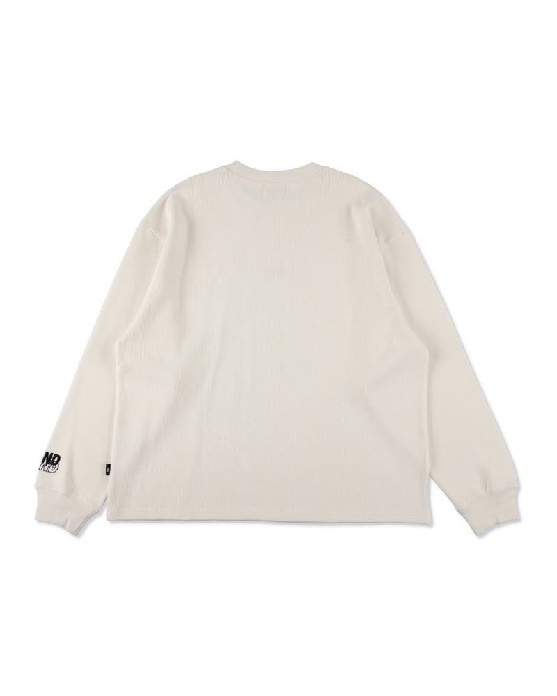 HEAVY WAFFLE L/S TEE