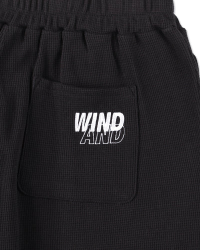 HEAVY WAFFLE SWEAT PANTS