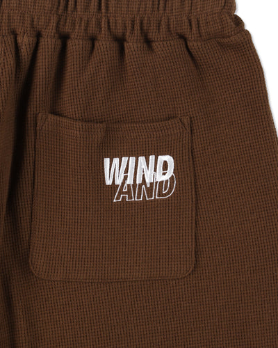HEAVY WAFFLE SWEAT PANTS