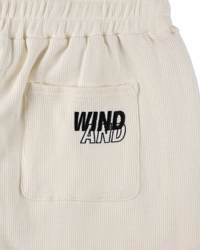 HEAVY WAFFLE SWEAT PANTS