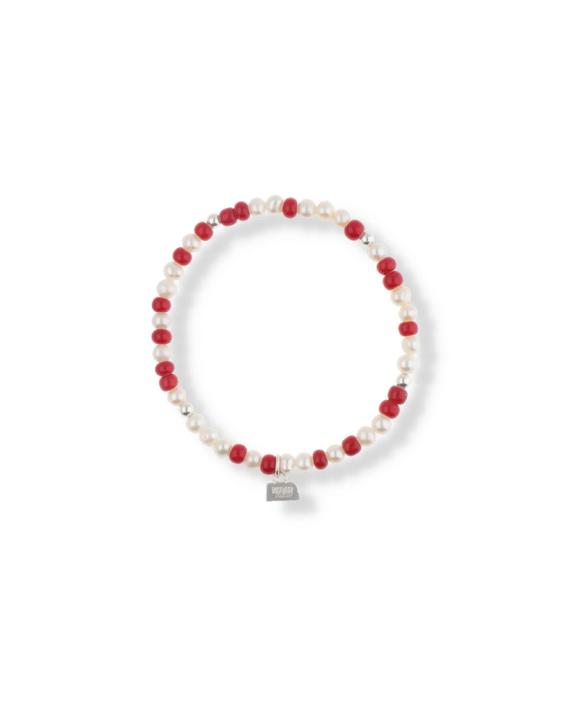 IVX JAPAN WDS Pearl & White Hearts Bracelet