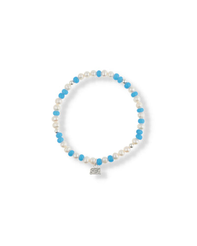 IVX JAPAN WDS Pearl & White Hearts Bracelet