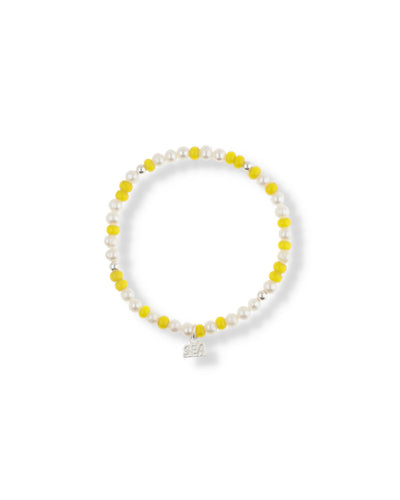 IVX JAPAN WDS Pearl & White Hearts Bracelet