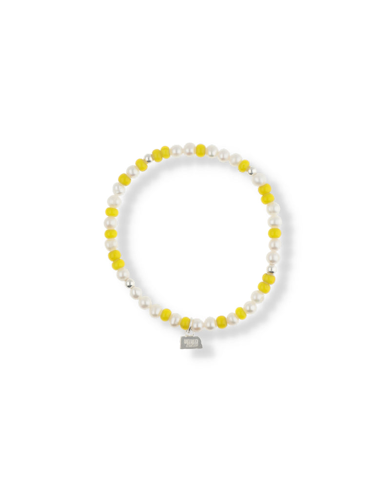 IVX JAPAN WDS Pearl & White Hearts Bracelet