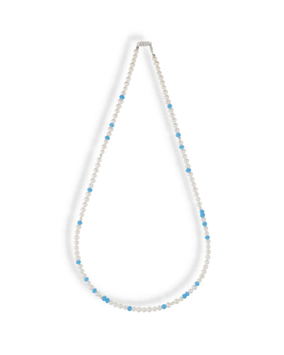 IVX JAPAN WDS Pearl & White Hearts Necklace