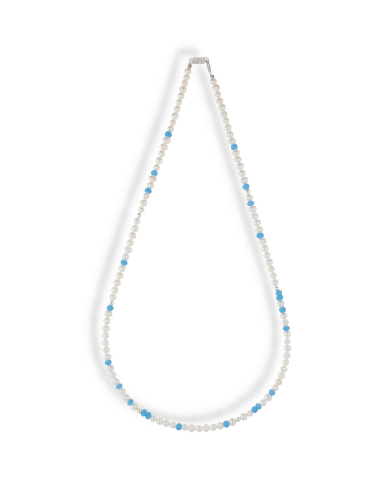IVX JAPAN WDS Pearl & White Hearts Necklace