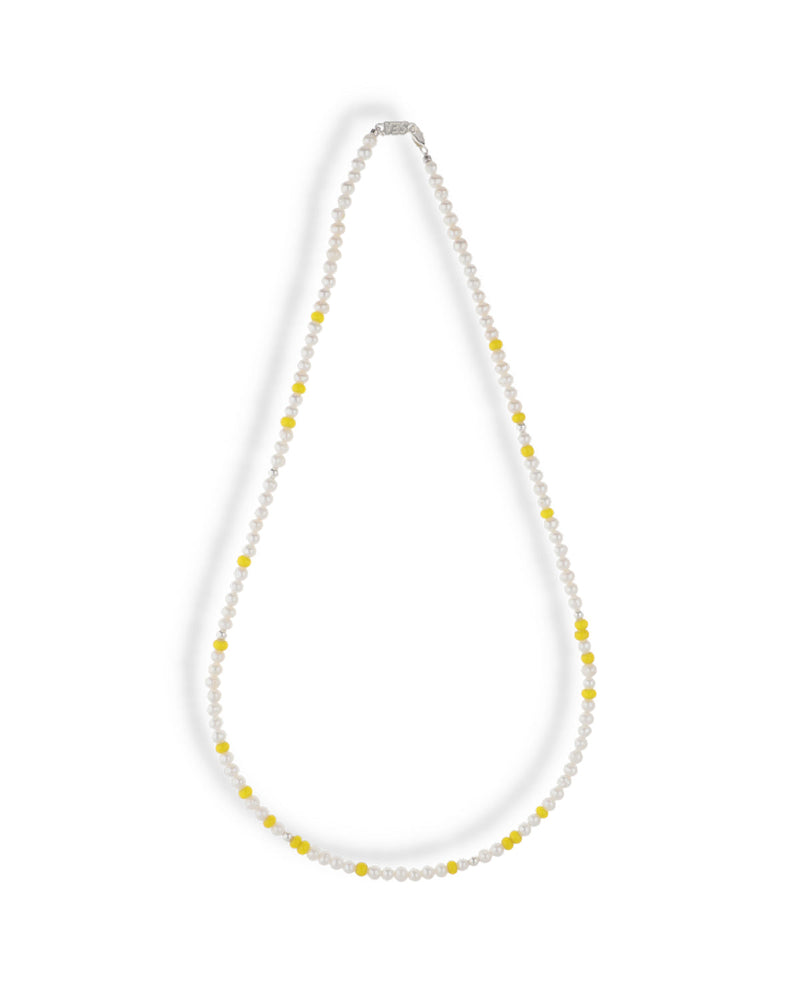 IVX JAPAN WDS Pearl & White Hearts Necklace