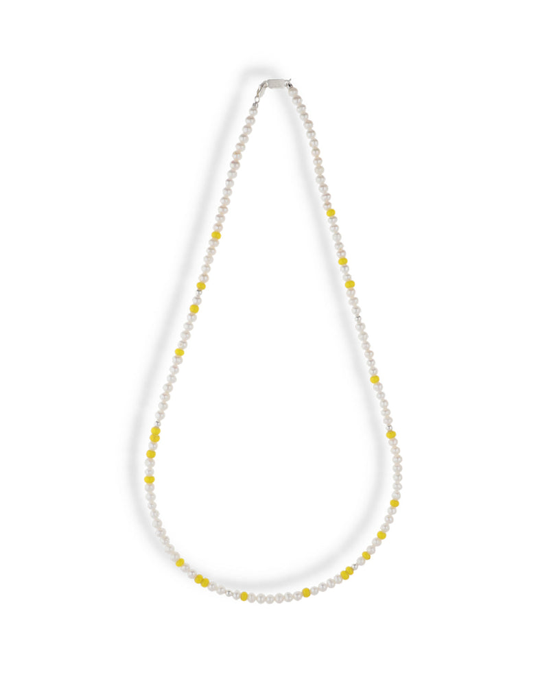 IVX JAPAN WDS Pearl & White Hearts Necklace