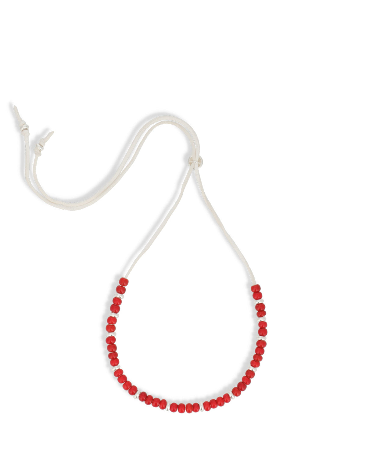 IVX JAPAN  WDS White Hearts Deerskin Necklace