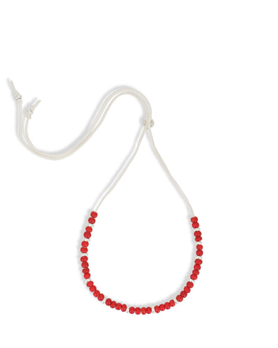 IVX JAPAN  WDS White Hearts Deerskin Necklace