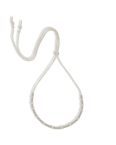 IVX JAPAN  WDS Metal Beads Deerskin Necklace