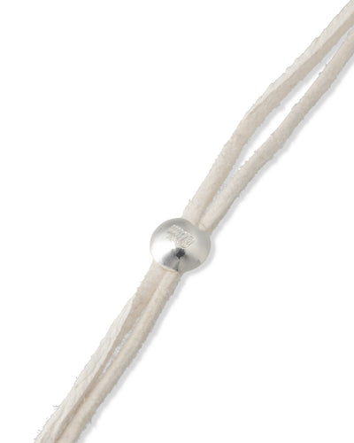 IVX JAPAN  WDS Metal Beads Deerskin Necklace