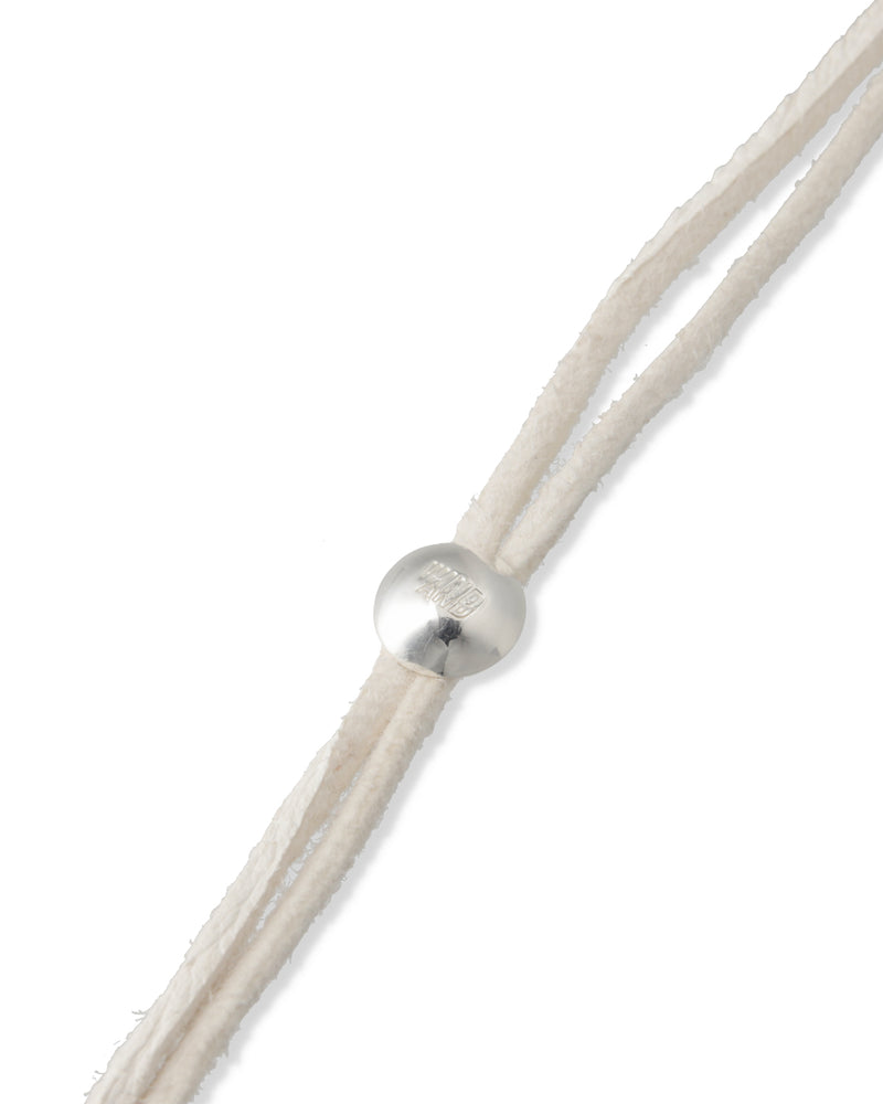 IVX JAPAN  WDS Metal Beads Deerskin Necklace