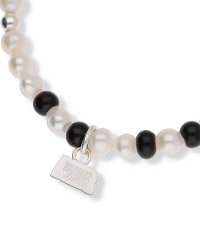 IVX JAPAN  WDS Silver Pearl & White Hearts Bracelet
