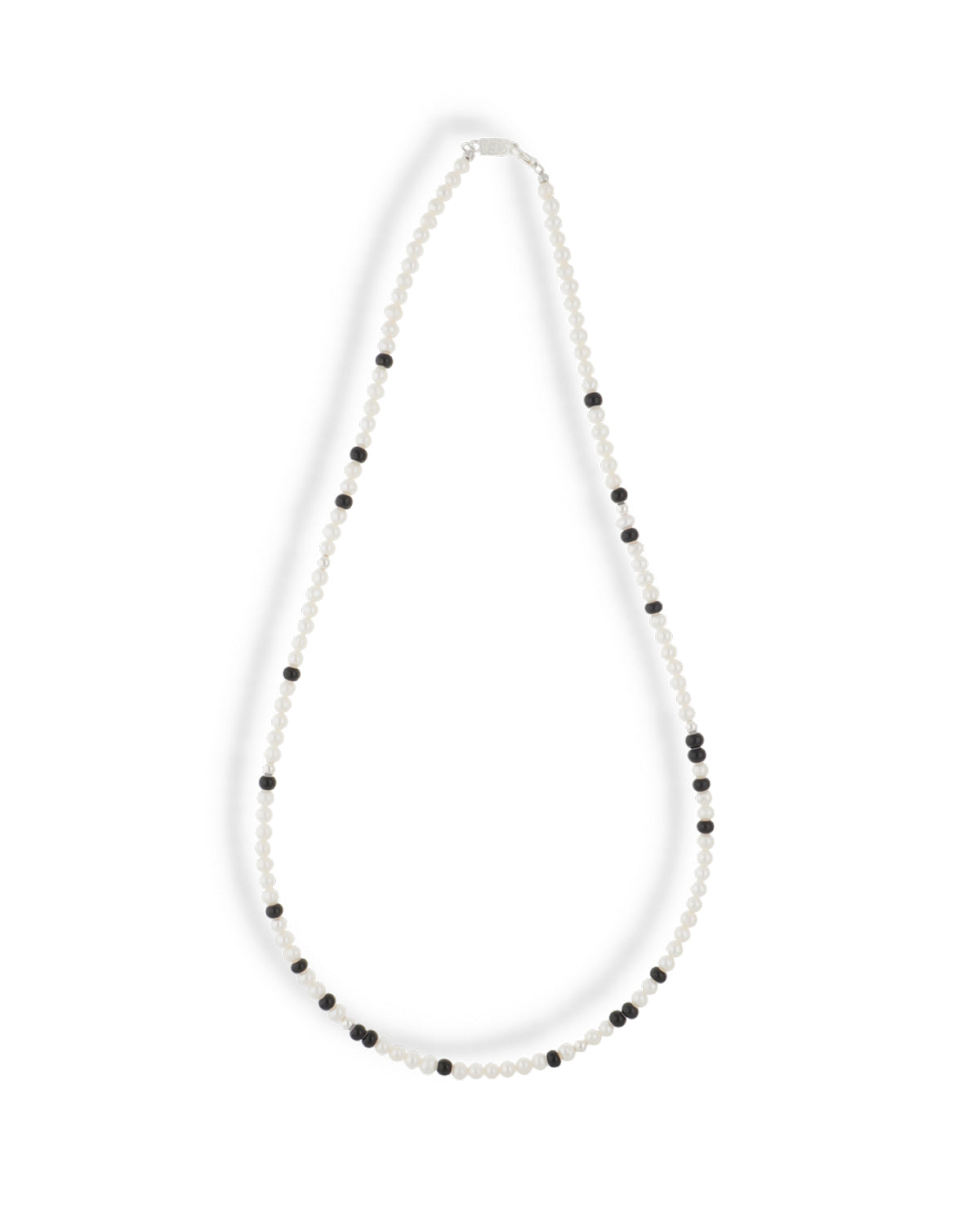 IVX JAPAN  WDS Silver Pearl & White Hearts Necklace