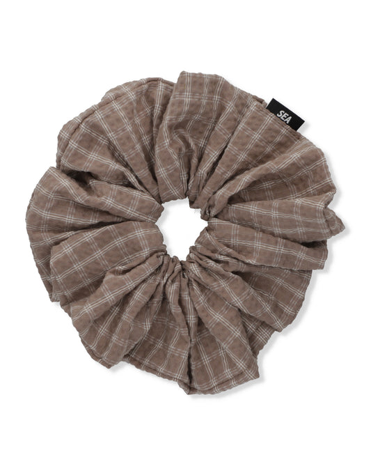 PLAID BIG HAIR TIE