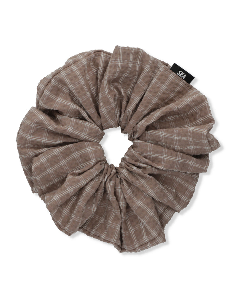 PLAID BIG HAIR TIE