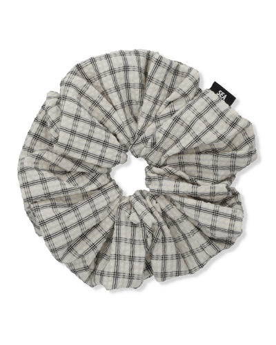 PLAID BIG HAIR TIE
