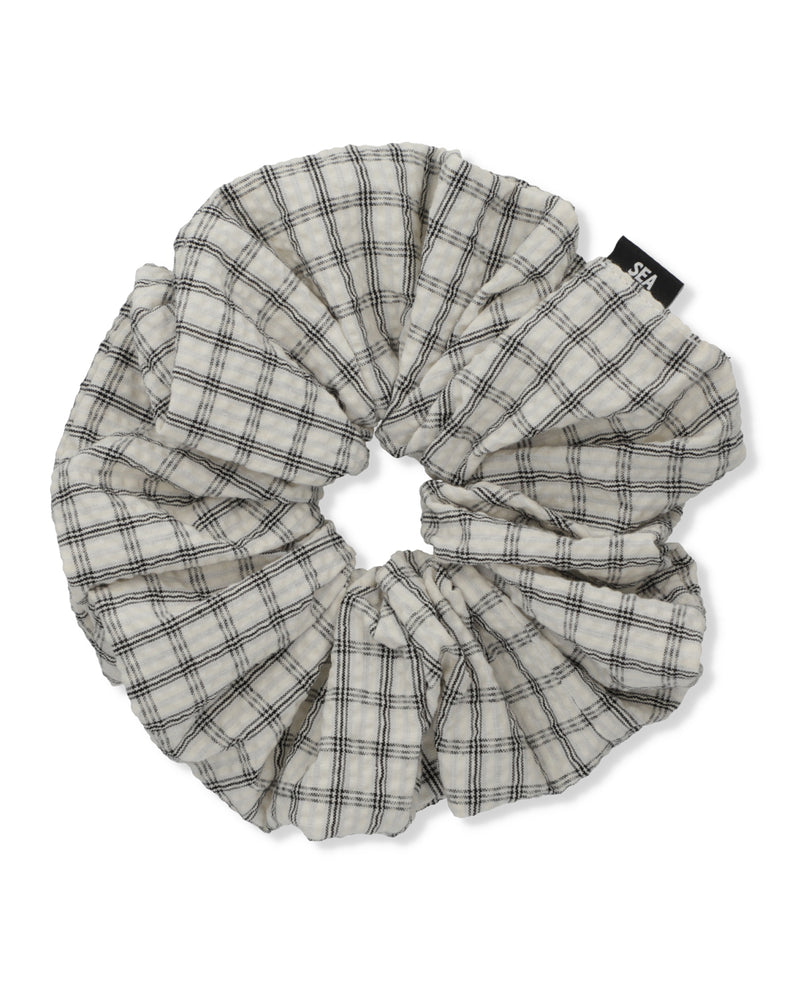 PLAID BIG HAIR TIE