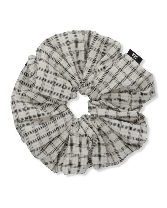 PLAID BIG HAIR TIE