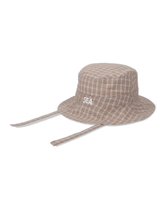 PLAID LOGO HAT