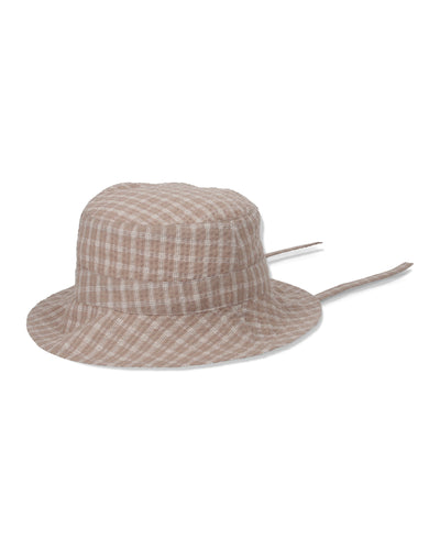 PLAID LOGO HAT