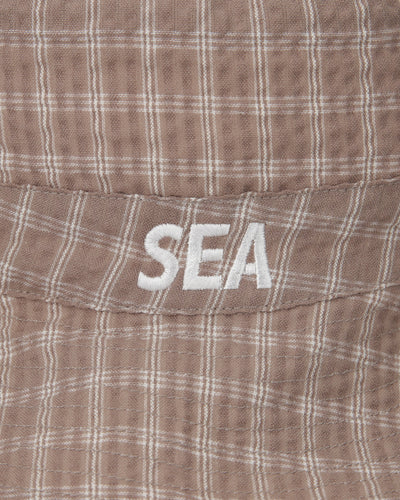 PLAID LOGO HAT
