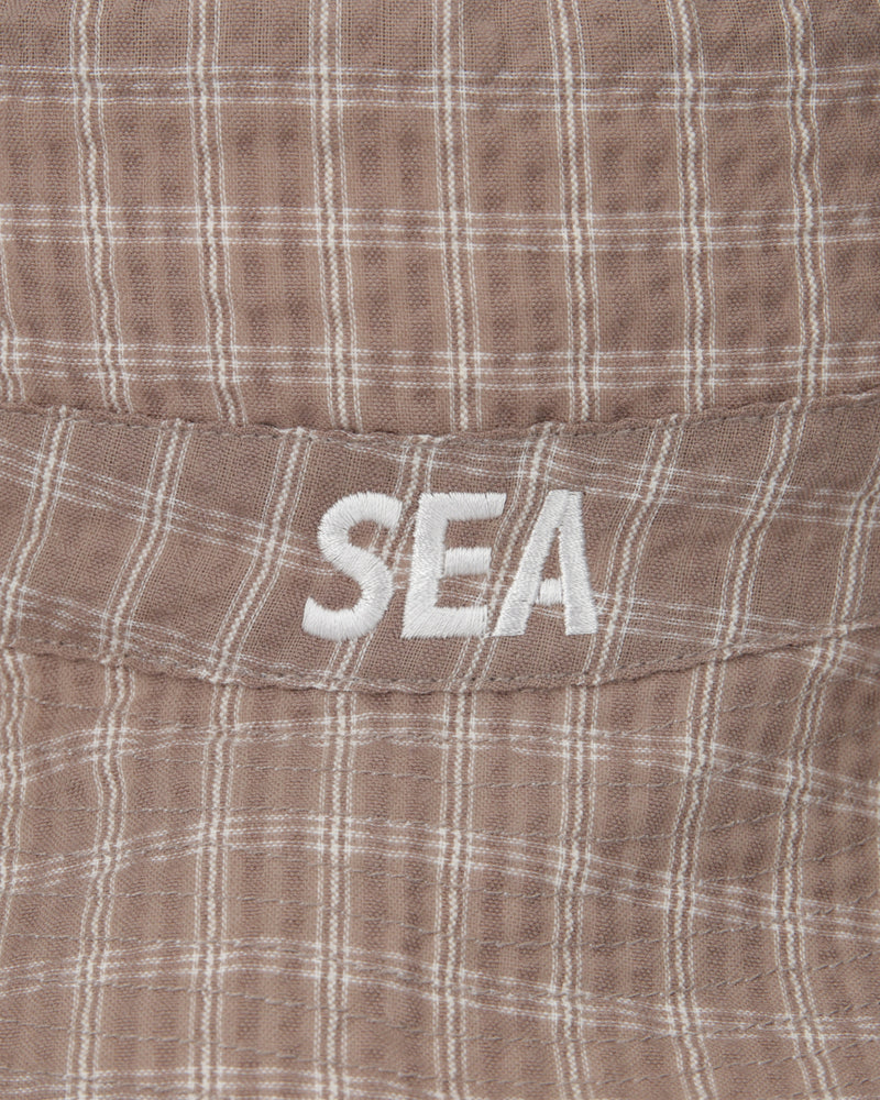 PLAID LOGO HAT