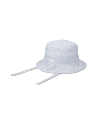 PLAID LOGO HAT