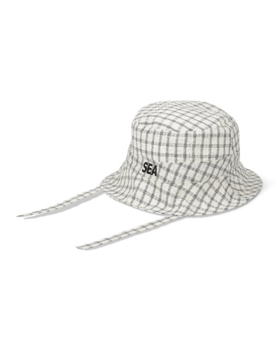 PLAID LOGO HAT