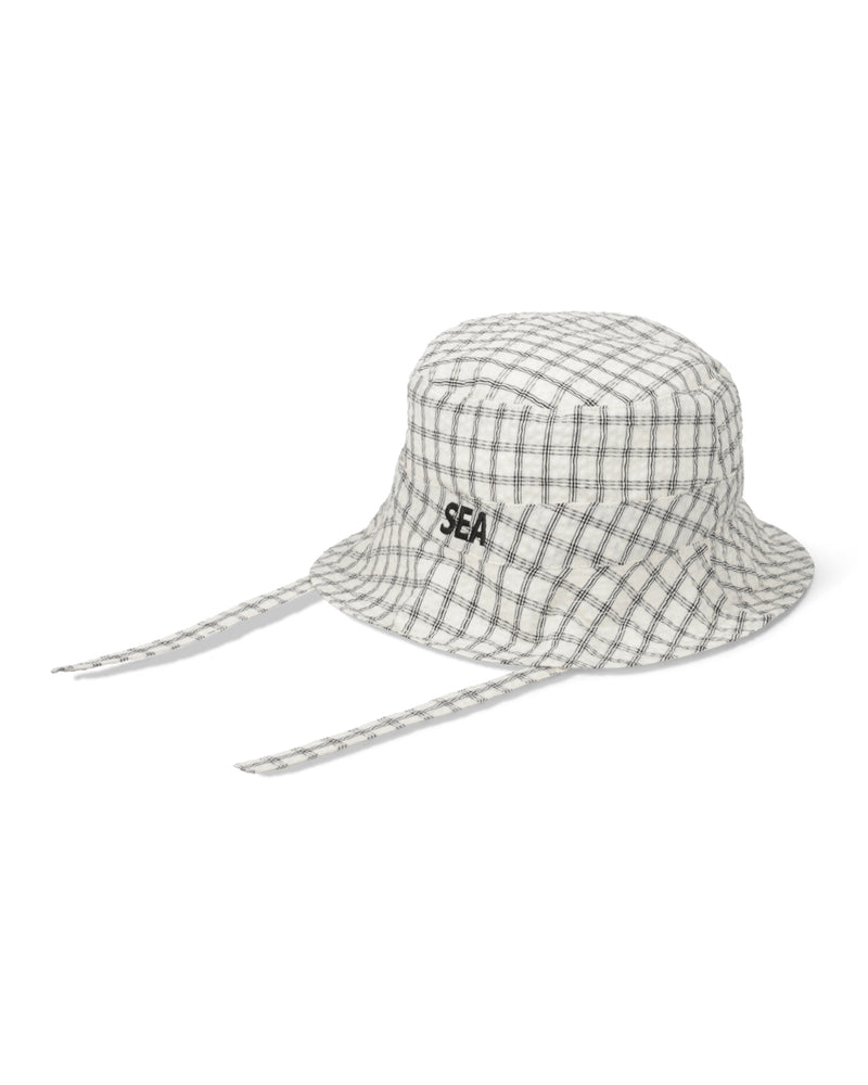 PLAID LOGO HAT
