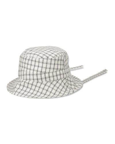 PLAID LOGO HAT