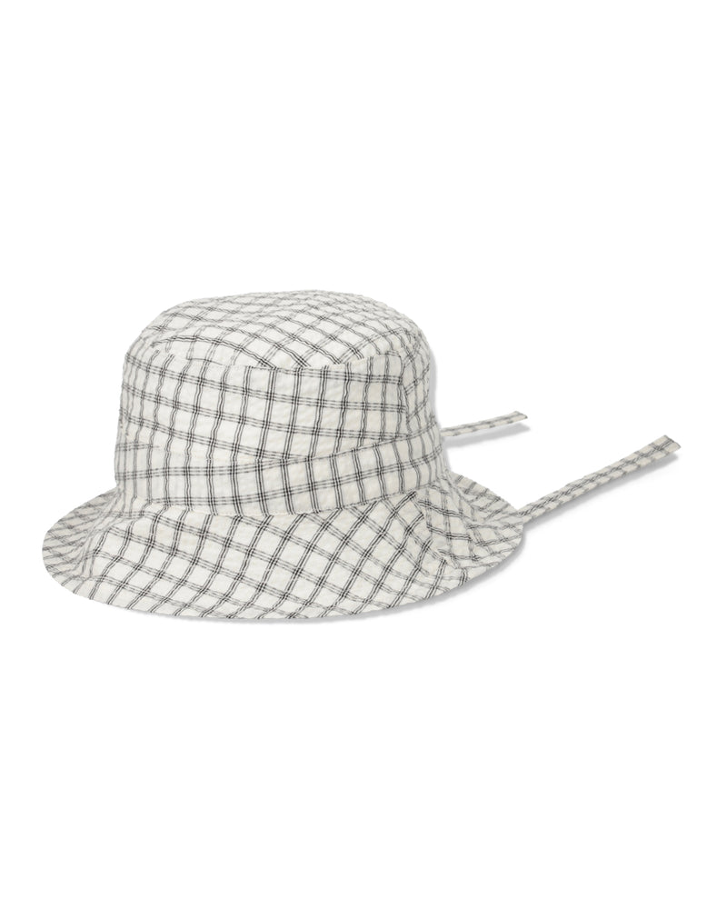 PLAID LOGO HAT